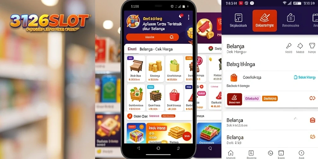 Antarmuka aplikasi Cek Harga 3126SLOT yang sederhana dan informatif.