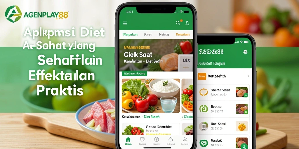 Tampilan antarmuka AGENPLAY88 untuk diet sehat yang interaktif.