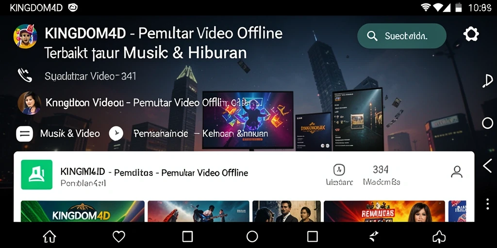 Antarmuka pengguna KINGDOM4D yang menarik dan funcional.