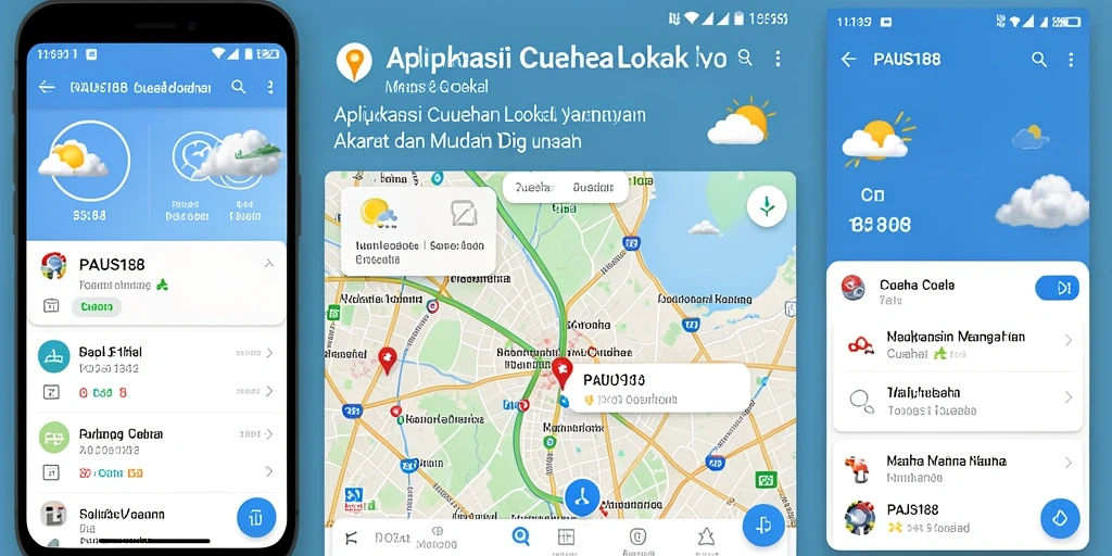 Tampilan antarmuka aplikasi PAUS188 yang informatif dan ramah pengguna.