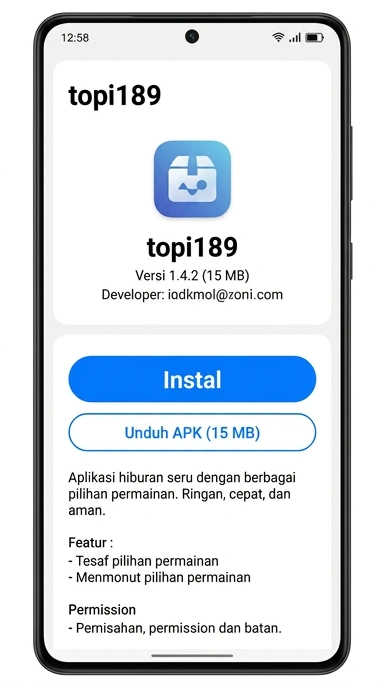 Unduh dan Instal APK topi189 untuk Android