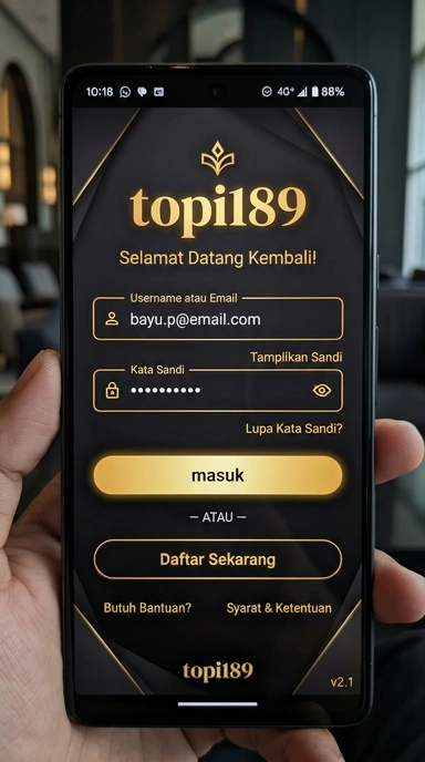 Masuk Akun topi189: Petunjuk Langkah demi Langkah